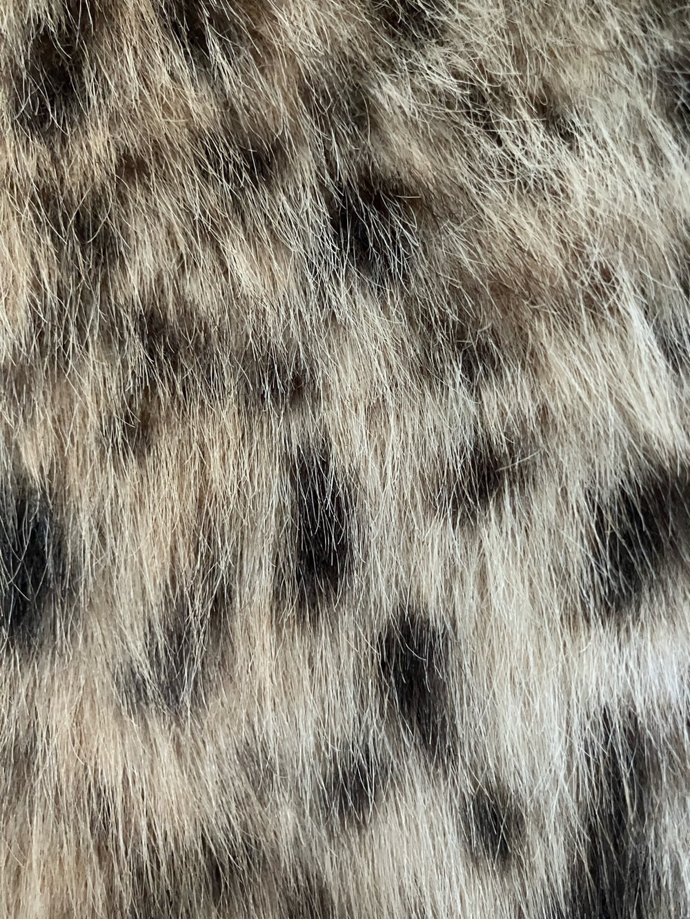 NWT Jessica Simpson Faux Fur Leopard Print Jacket - Beige/Brown Medium - Picture 5 of 5